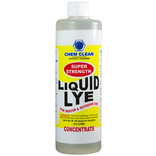 Zesty Liquid Lye Product 
